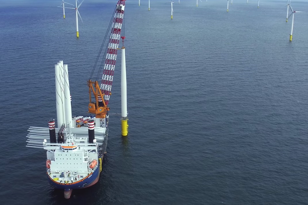 Construction of wind farms in the North Sea under the EPC contract Construction of wind farms in the North Sea under the EPC contract